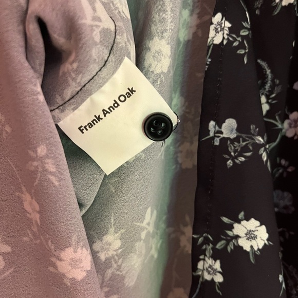 Frank and oak flower print button down shirt - Picture 7 of 9